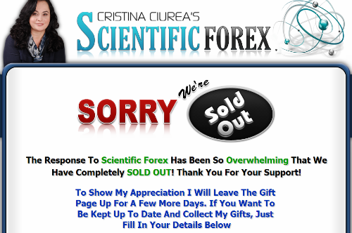 scientific forex landing page