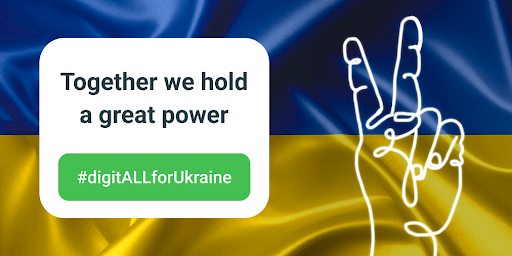 Let’s help together #digitALLforUkraine