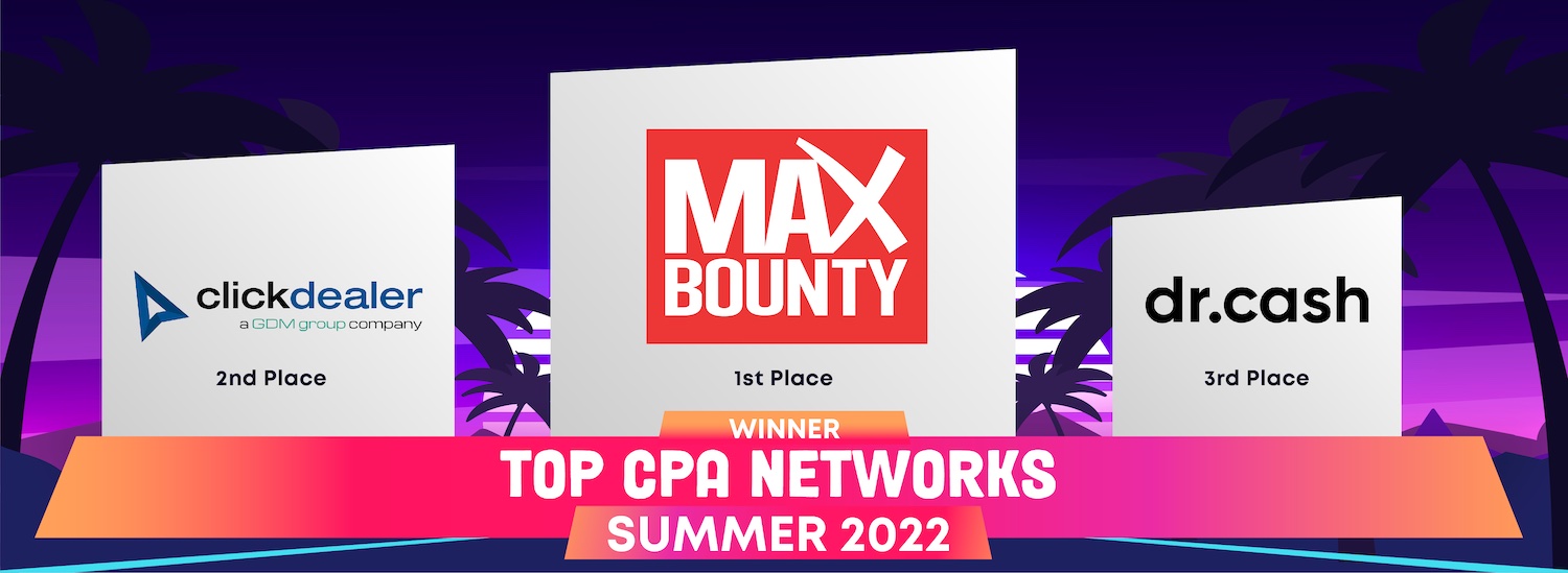 OfferVault Top Networks Summer 2022 Winners Scoop